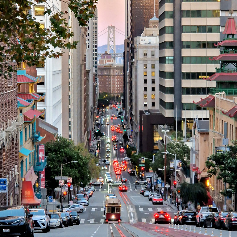 Vue sur San Fransisco